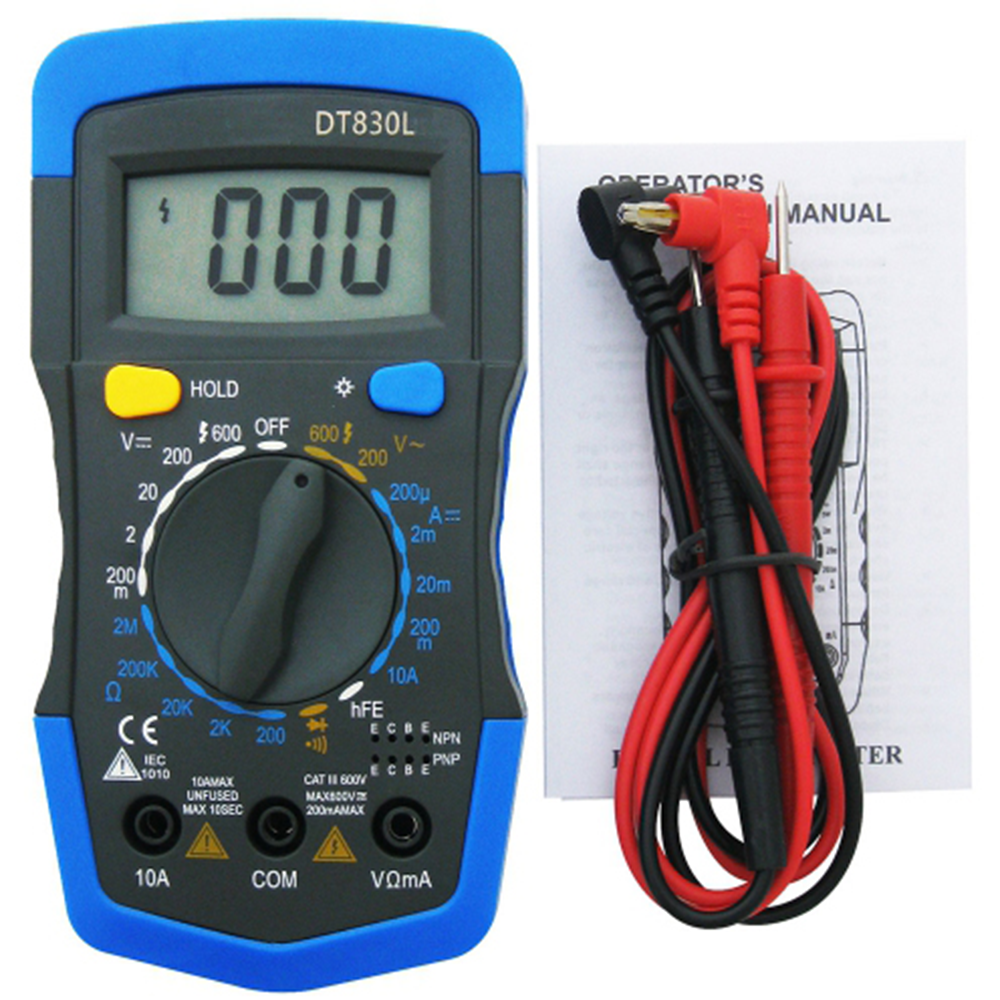 DT830L digital multimeter - RICHMETERS.COM